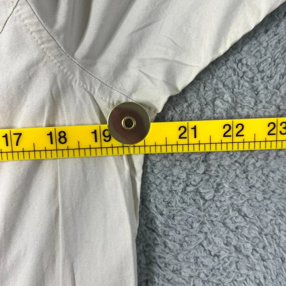 Polo Ralph Lauren Women's Cream Button-Front Shirt Dress - Picture 14 of 16